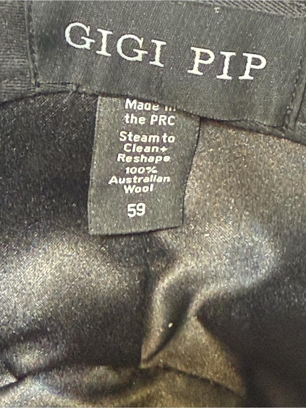 GIGI‎ PIP Woman hat 100% Australian Wool  size 59 - Picture 5 of 6